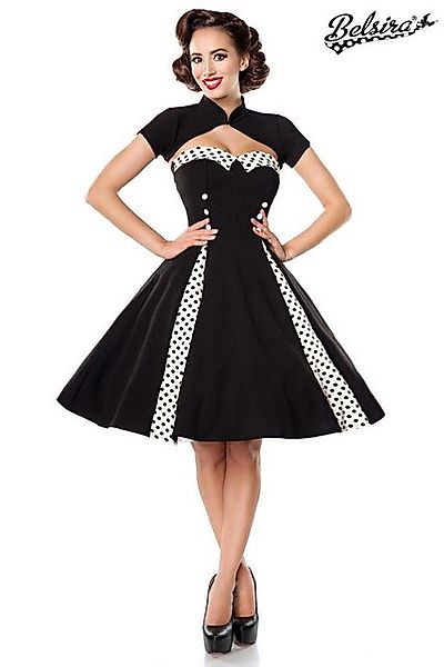 BELSIRA Trachtenkleid Belsira - Vintage-Kleid mit Bolero - (L,M,S,XL,XXS,2X günstig online kaufen
