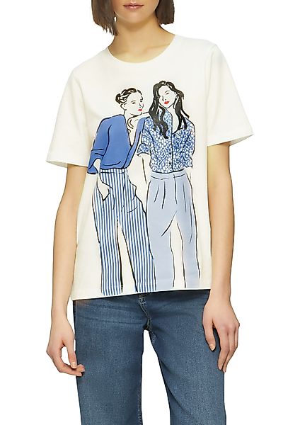 s.Oliver T-Shirt mit Frontprint günstig online kaufen