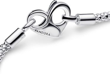 Pandora Silberarmband Charm-für Silber 925 Nietenkette günstig online kaufen