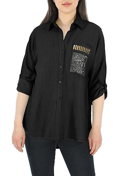 dy_mode Tunika Damenbluse Tunika Elegante Longbluse günstig online kaufen