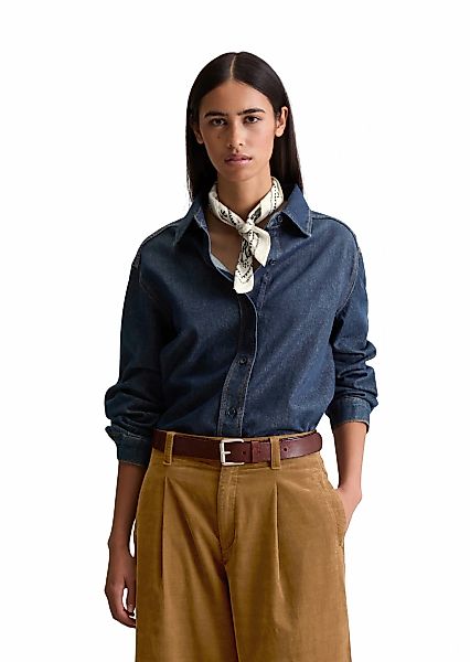 Marc OPolo DENIM Langarmbluse "aus reiner Bio-Baumwolle" günstig online kaufen
