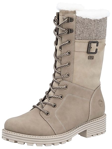 Remonte Stiefelette Veloursleder Schnürstiefelette günstig online kaufen