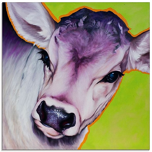 Artland Glasbild "Kuh Pretty Betty", Haustiere, (1 St.), in verschiedenen G günstig online kaufen