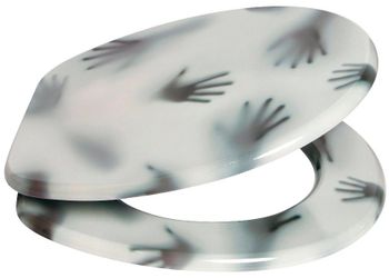 Sanilo WC-Sitz Shadow Hands, mit Absenkautomatik günstig online kaufen