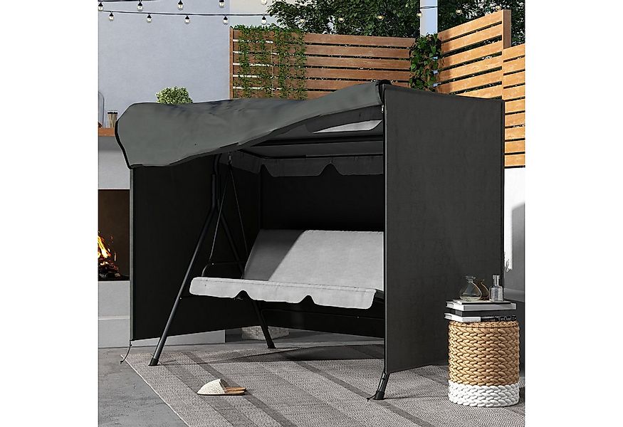 Outsunny Gartenmöbel-Schutzhülle 3 Sitzer, wasserabweisend, winterfest (UV- günstig online kaufen