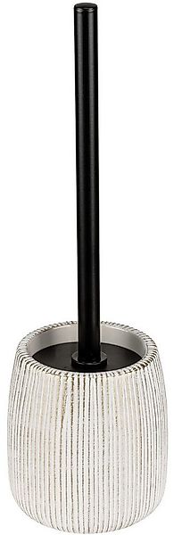 WENKO WC-Garnitur Pascoli, Toilettenbürste mit Abdeckung, Behälter aus Kera günstig online kaufen