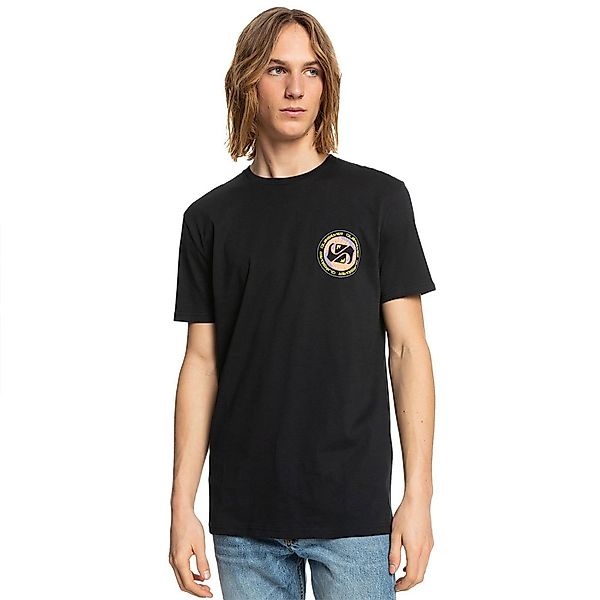 Quiksilver Golden Record Kurzärmeliges T-shirt M Black günstig online kaufen