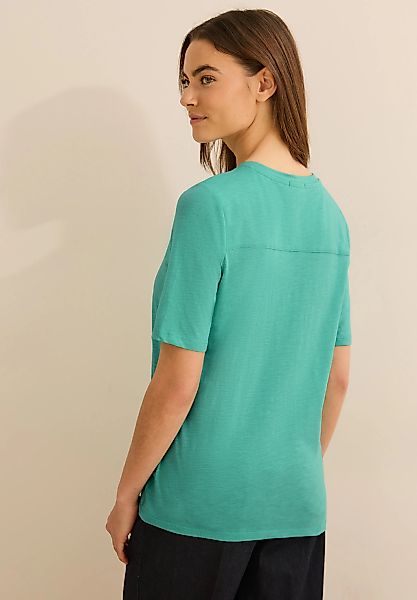 Cecil T-Shirt aus reiner Baumwolle günstig online kaufen