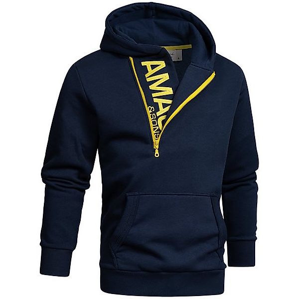 Amaci&Sons Kapuzenpullover HUNTSVILLE Kapuzenpullover Herren Zipper Pullove günstig online kaufen