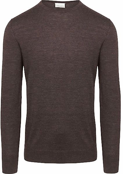 Profuomo Pullover Merinowolle Braun - Größe XXL günstig online kaufen