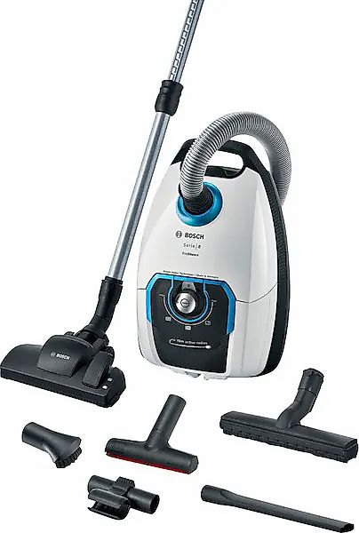 BOSCH Bodenstaubsauger »BGB75XSIL«, 650 W, mit Beutel günstig online kaufen