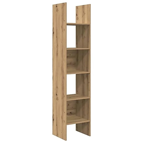 vidaXL Bücherregal Artisan-Eiche 40 x 35 x 180 cm Holzwerkstoff 875019 günstig online kaufen