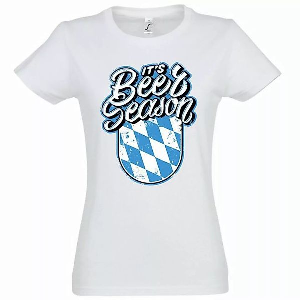 Youth Designz T-Shirt Bayern Beer Season Damen Shirt mit lustigem Logo Aufd günstig online kaufen