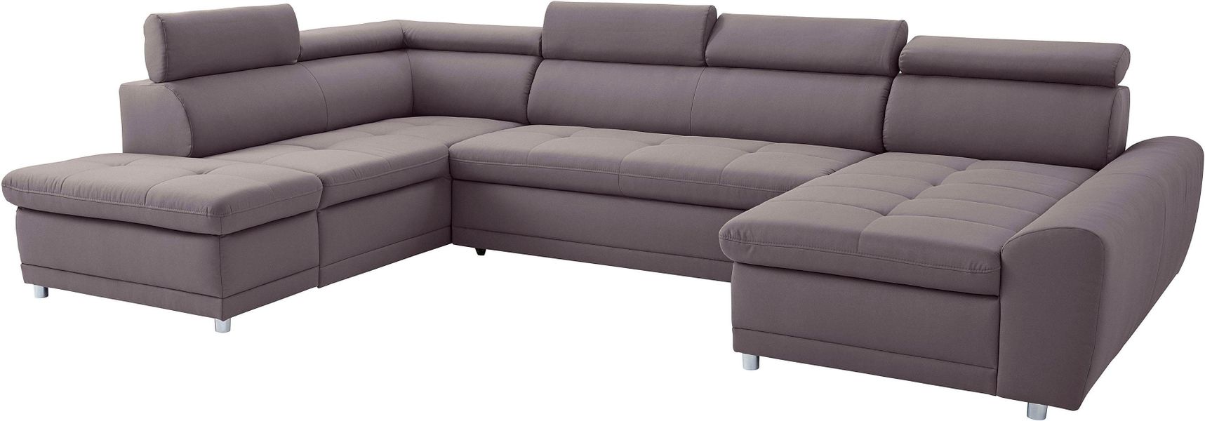 sit&more Wohnlandschaft "Riva U-Form" wahlweise mit Bettfunktion günstig online kaufen