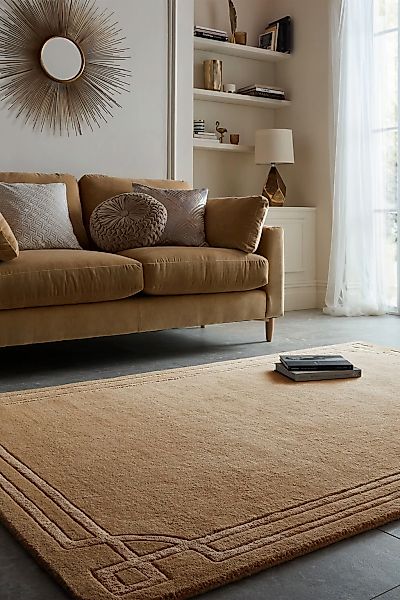 FLAIR RUGS Teppich "Gatsby" rechteckig 8 mm Höhe mit Bordürendesign günstig online kaufen