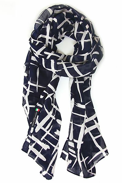 COLLEZIONE ALESSANDRO Modeschal "Japan" 1 Stk. tlg. im maritimen Look dunke günstig online kaufen