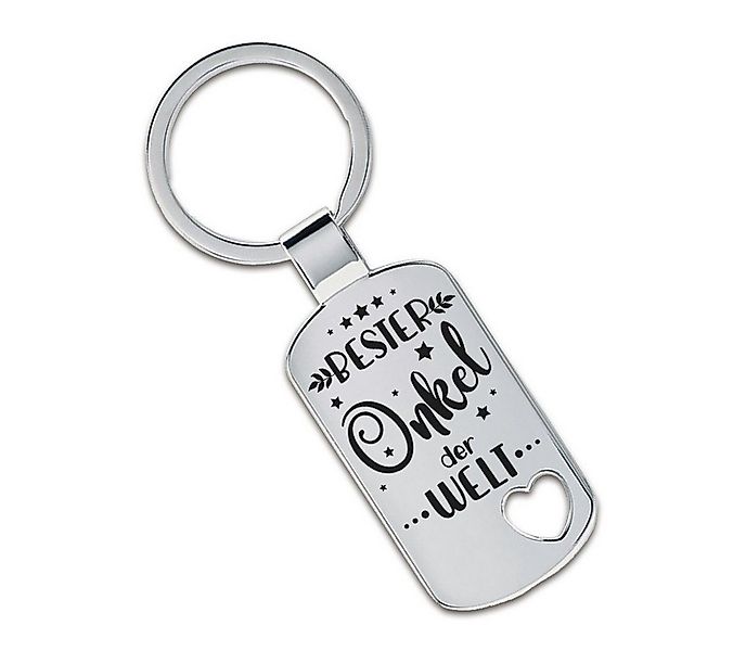Lieblingsmensch Schlüsselanhänger Bester Onkel der Welt - ein tolles Gesche günstig online kaufen