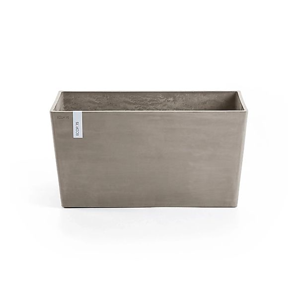 Ecopots Pflanztopf Paris Braungrau 99 cm x 46 cm x 50 cm günstig online kaufen