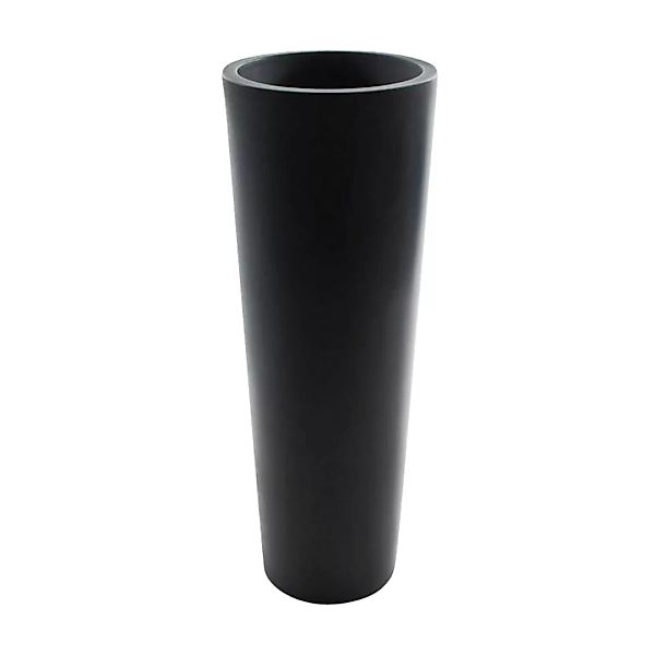 Serralunga - New Pot Maxi Vase/Pflanzgefäß H120cm - schwarz/matt/H x Ø 120x günstig online kaufen