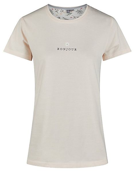 By Louise Pyjamaoberteil Damen Pyjamashirt mit kurzem Arm (1-tlg) Baumwolle günstig online kaufen