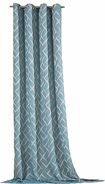 Weckbrodt Vorhang »Jasper«, (1 St.), Jacquard, Ösen, toller 3D-Effekt, blic günstig online kaufen