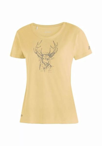 Maier Sports T-Shirt Larix W Damen Funktionsshirt, Freizeitshirt mit Aufdru günstig online kaufen