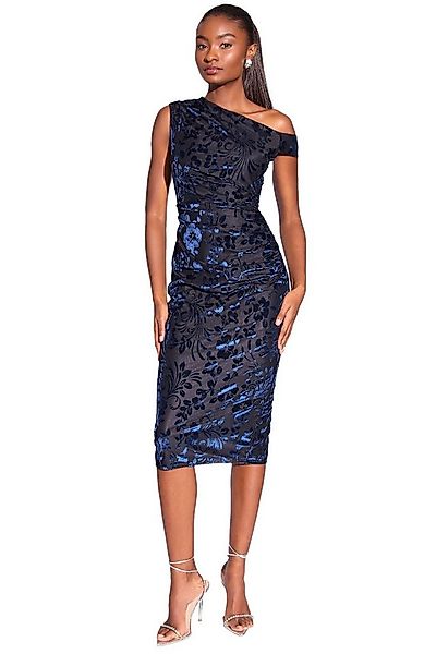 LIPSY Midikleid Lipsy enges Samt-Midikleid mit tiefem Ausschnitt (1-tlg) günstig online kaufen