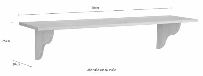 Home affaire Wandboard "Mexico" aus massivem Kiefernholz, in unterschiedlic günstig online kaufen