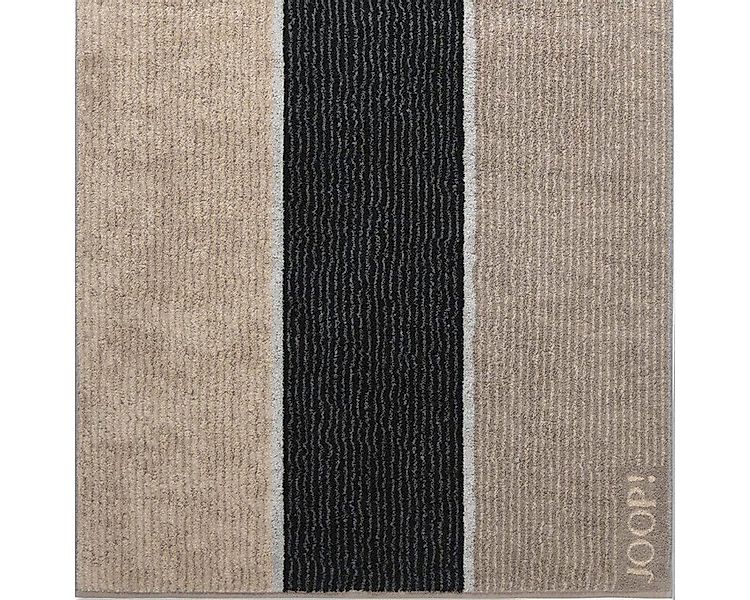 JOOP! Handtuch 2 Stück Joop! Frottier Gästetuch 1658-70 Lines Graphit 30x50 günstig online kaufen