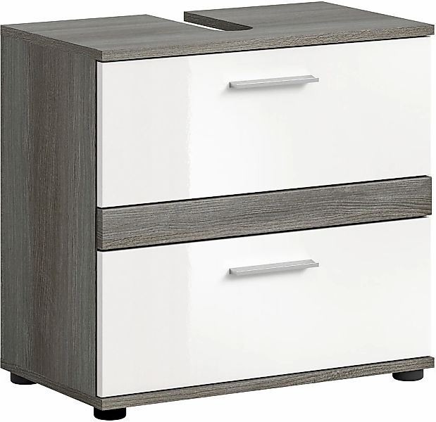 welltime Waschbeckenunterschrank "LUCCA, TOPSELLER, Breite 60 cm, 2 Schubkä günstig online kaufen