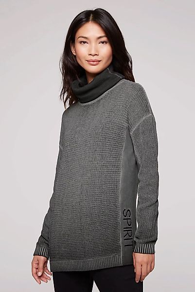 SOCCX Rollkragenpullover, aus Baumwolle günstig online kaufen