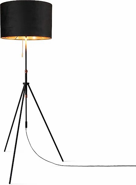 Paco Home Stehlampe »Naomi uni Color«, Leuchtmittel E27   ohne Leuchtmittel günstig online kaufen