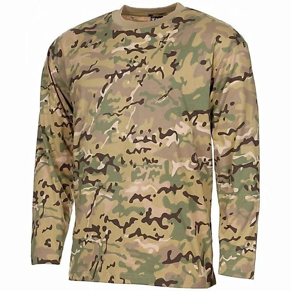 MFH Langarmshirt US Shirt, langarm, operation-camo, 170 g/m² - S (1-tlg) günstig online kaufen