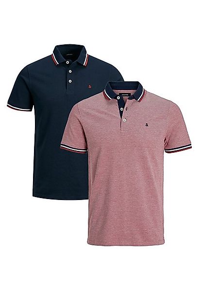 Jack & Jones Poloshirt 2er Pack Paulos - Slim Fit (Spar-Set, 2-tlg) Poloshi günstig online kaufen