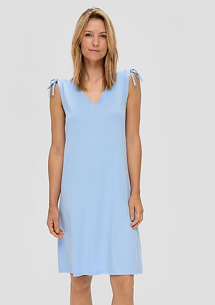 s.Oliver Minikleid Kleid mit V-Ausschnitt und günstig online kaufen
