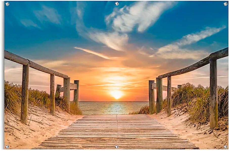 Reinders! Poster »Sonnenuntergang am Strand« günstig online kaufen