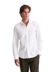 Marc O'Polo Langarmhemd aus Bio-Baumwoll-Twill günstig online kaufen
