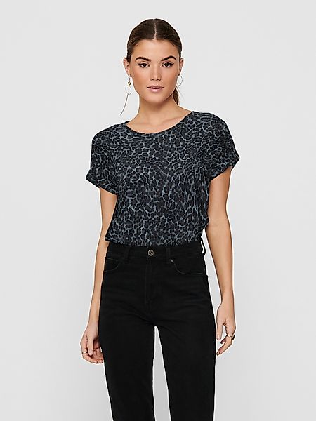 ONLY Kurzarmshirt ONLMOSTER AOP S/S TOP günstig online kaufen