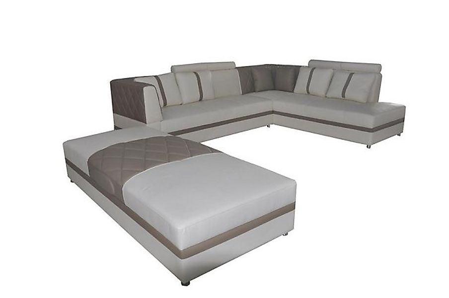 Xlmoebel Ecksofa Wohnlandschaft mit Ecksofa und USB-Anschluss aus Leder ink günstig online kaufen