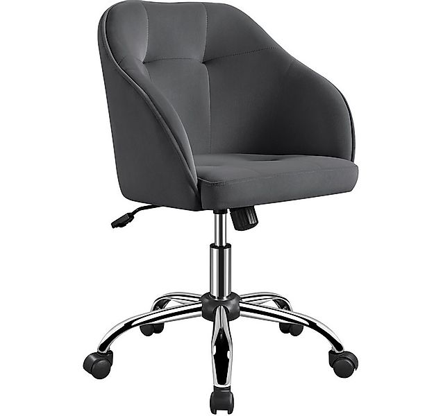 Yaheetech Drehstuhl, Bürostuhl 360 ° Schreibtischstuhl höhenverstellbar & w günstig online kaufen