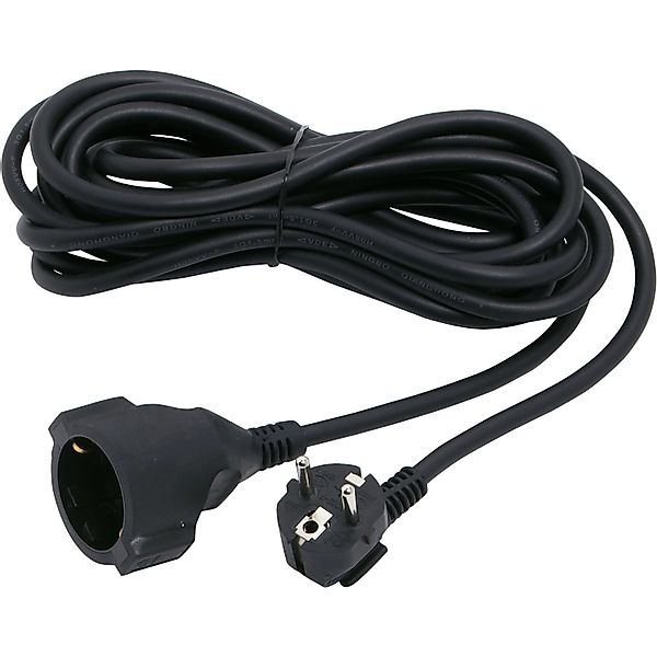 Schutzkontakt Verlängerungskabel Schwarz 5 m günstig online kaufen