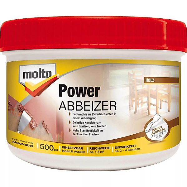Molto Power Abbeizer Kraftlöser Gel 500 ml günstig online kaufen