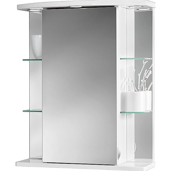 jokey Spiegelschrank "Havana LED", weiß, 50 cm Breite günstig online kaufen