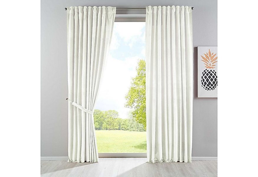 Gardinenbox Verdunkelungsvorhang (2 St), Multifunktionsband, verdunkelnd, S günstig online kaufen