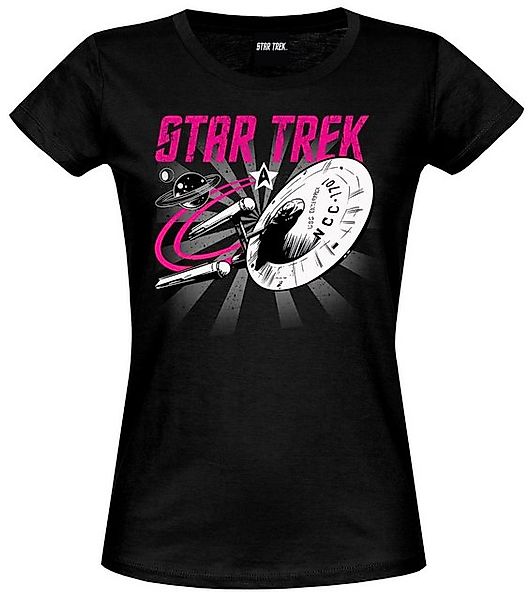 Star Trek Adventure Damen T-Shirt schwarz günstig online kaufen