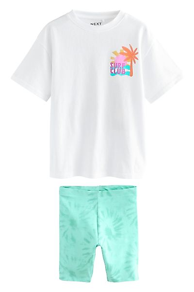 Next T-Shirt & Shorts Oversized Fit günstig online kaufen