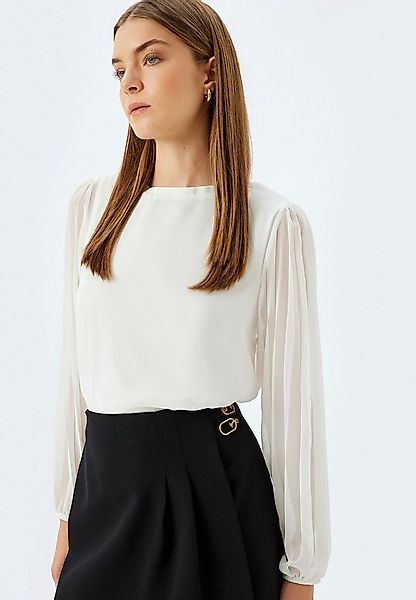 Koton Langarmbluse Langärmelig Rundhalsausschnitt Langarmbluse günstig online kaufen