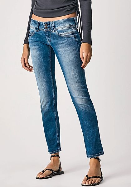 Pepe Jeans Straight-Jeans VENUS mit Badge günstig online kaufen