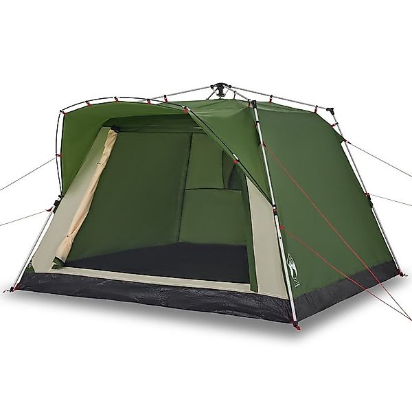 vidaXL Kuppelzelt Campingzelt 4 Personen Grün günstig online kaufen