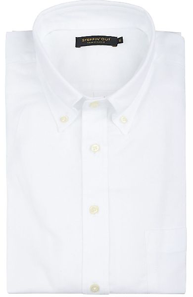 Steppin' Out Hemd Twill Weiß - Größe M günstig online kaufen